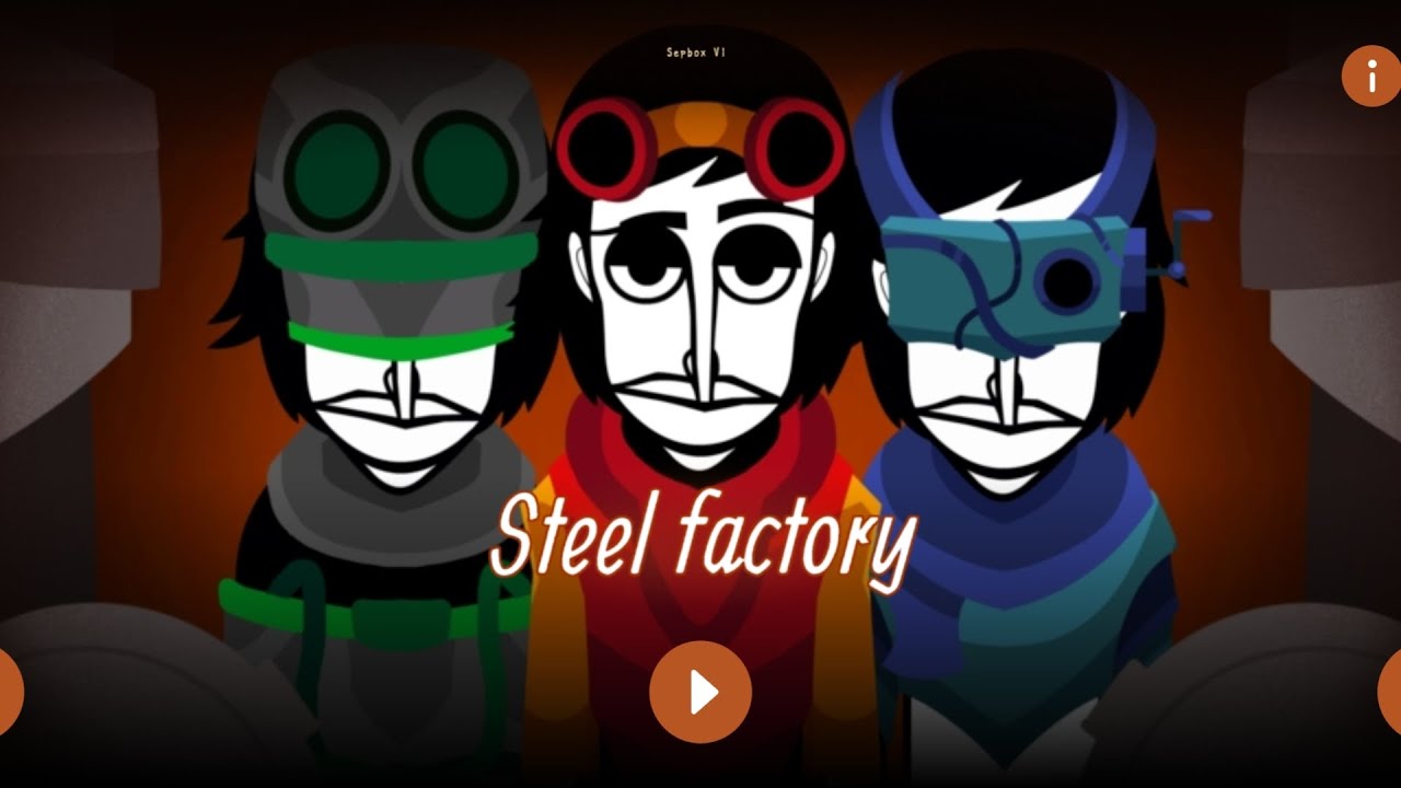 Incredibox Steel Factory |gameplay+ mix| Mod by @Eugin_pin