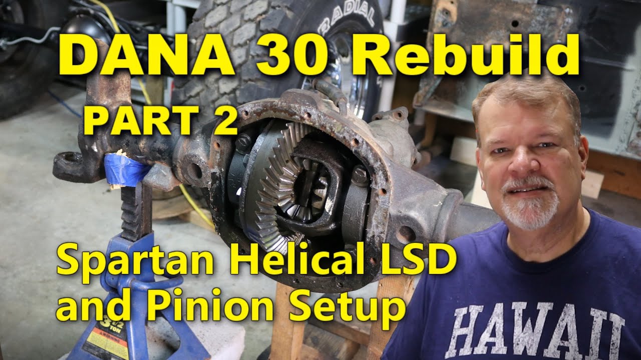 Dana 30 Spartan Helical LSD and Pinion Setup | Rebuild Part 2 | Jeep CJ7 | Project Rowdy Ep 048