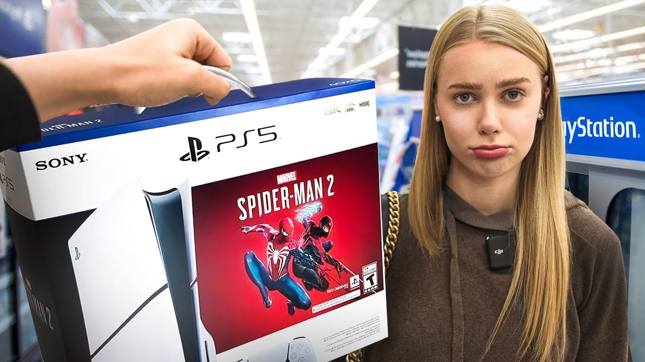 کیت مجبور شد برام جدید ترین پلی استیشن رو بخره ! PS5 Slim