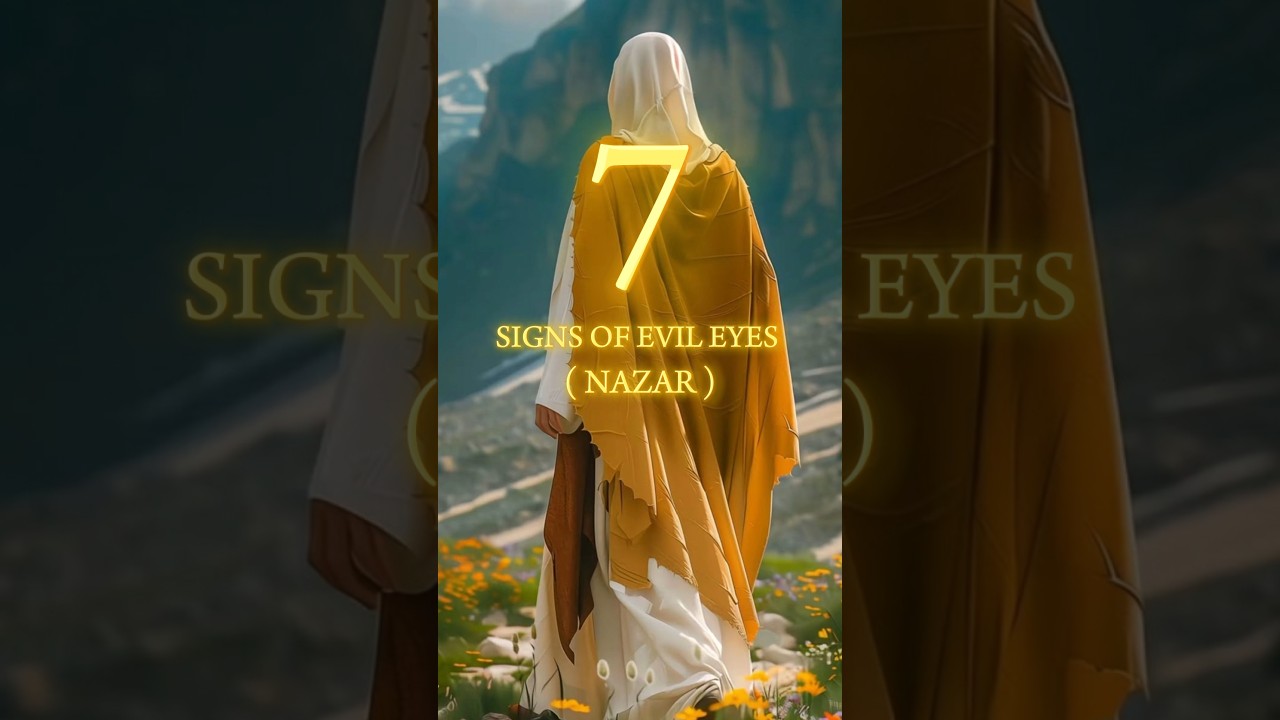 SIGNS OF EVIL EYES (NAZAR) 🥺 