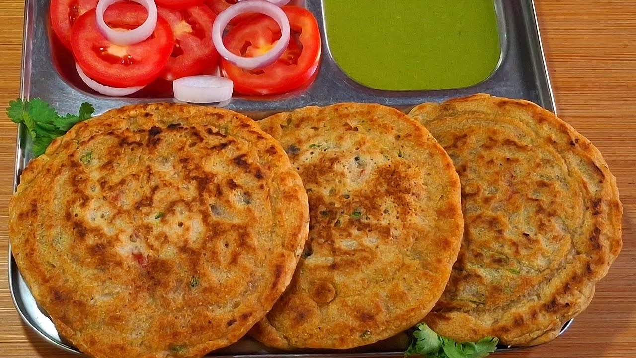 चावल के आटे और पोहा से बनाएं 10 मिनट में बनने वाला नाश्ता with chutney | Tiffin ideas |  
