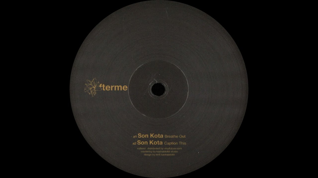 Son Kota - Not Myself [VAFTER02]