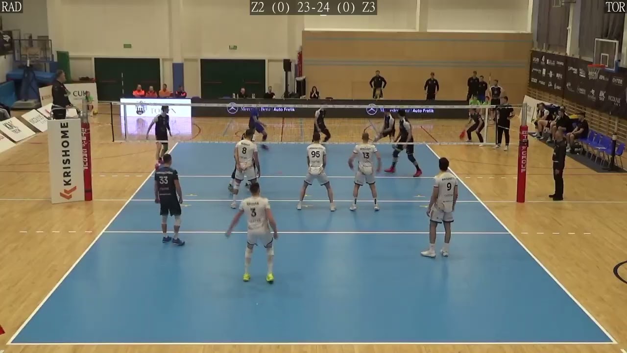 CUK Anioły Toruń   PIERROT Czarni Radom 2 runda short