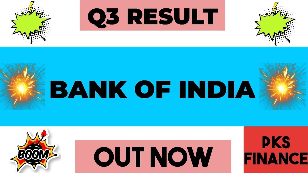 Bank Of India Q3 Results 2026 | Bank Of India Results Today | Bank Of India Share News | BOI Share