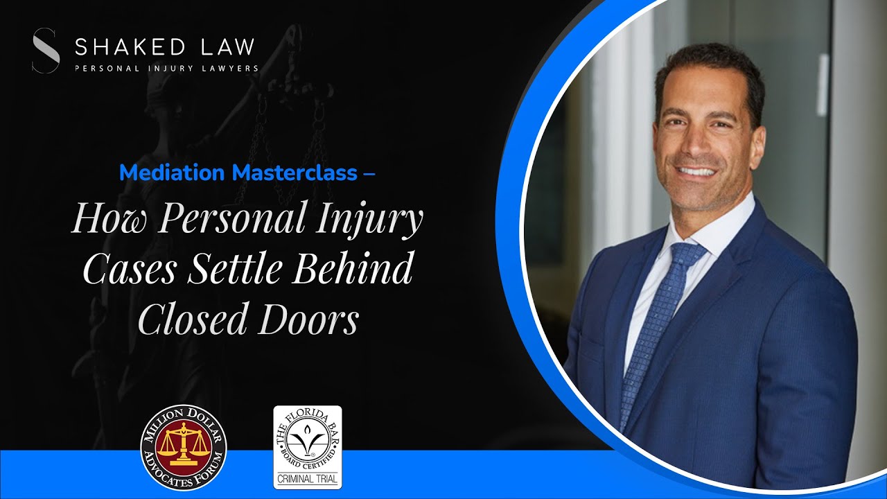 Mediation Masterclass – How Personal Injury Cases Settle Behind Closed Doors