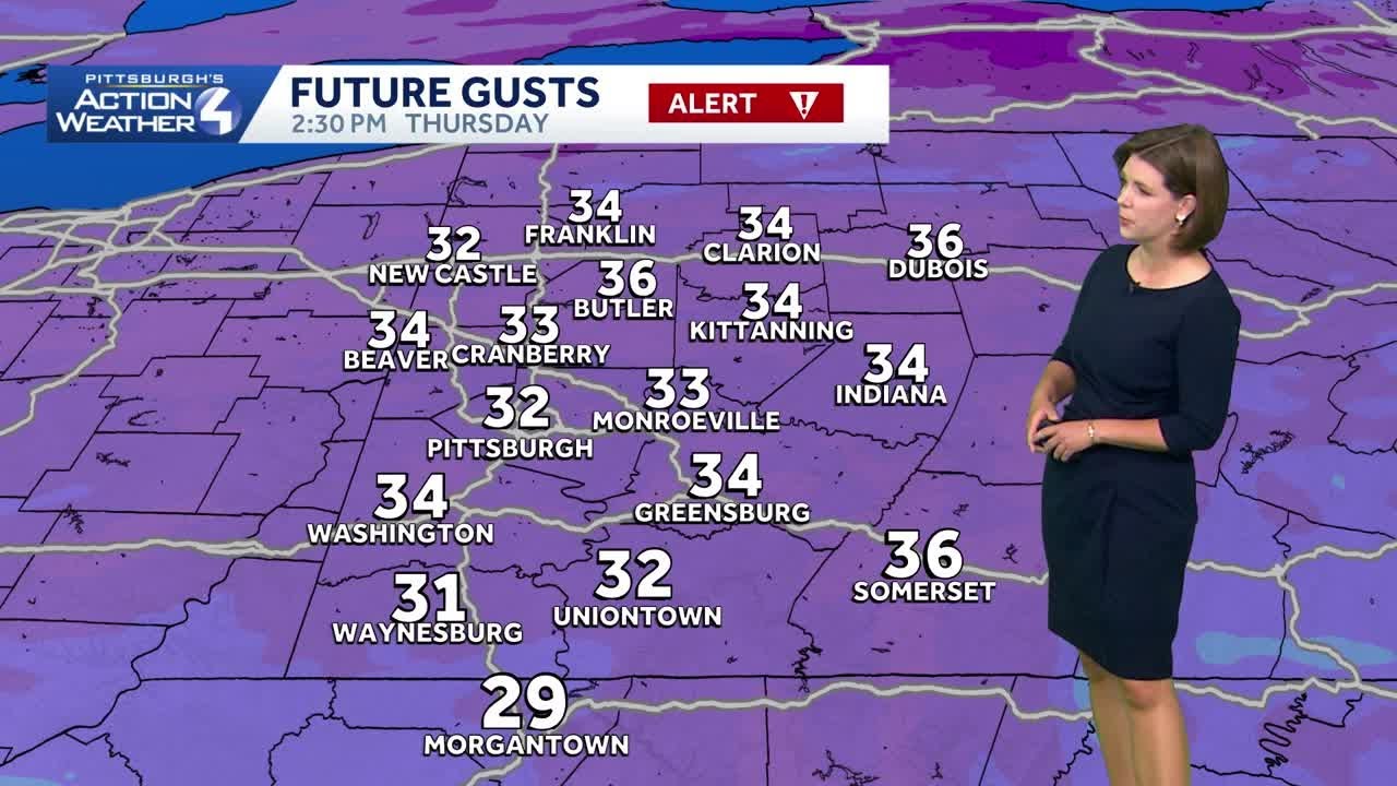 Severe Weather Alert Day: Strong wind gusts for western PA | Jun 18
