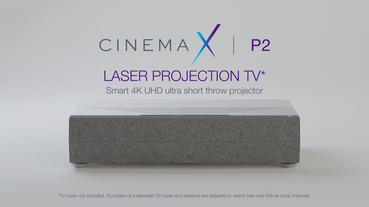 Optoma CinemaX P2  - Laser Projection TV*
