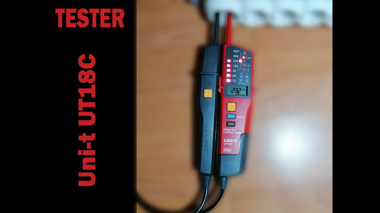[REVIEW] Tester tensiune si continuitate  Uni-t UT18C