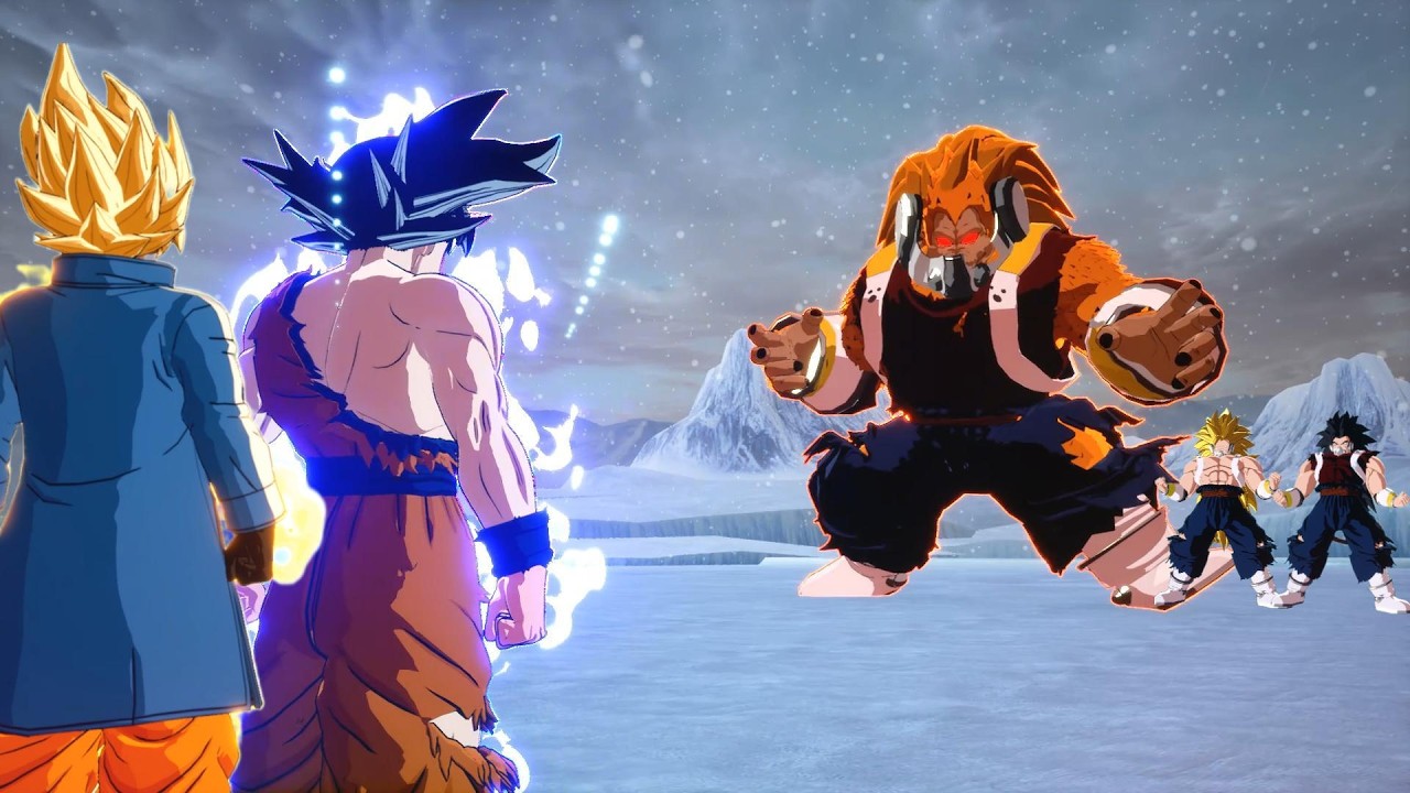 Goku Vs Cumber (Evil Saiyan)Variations! Dragon Ball Sparking Zero