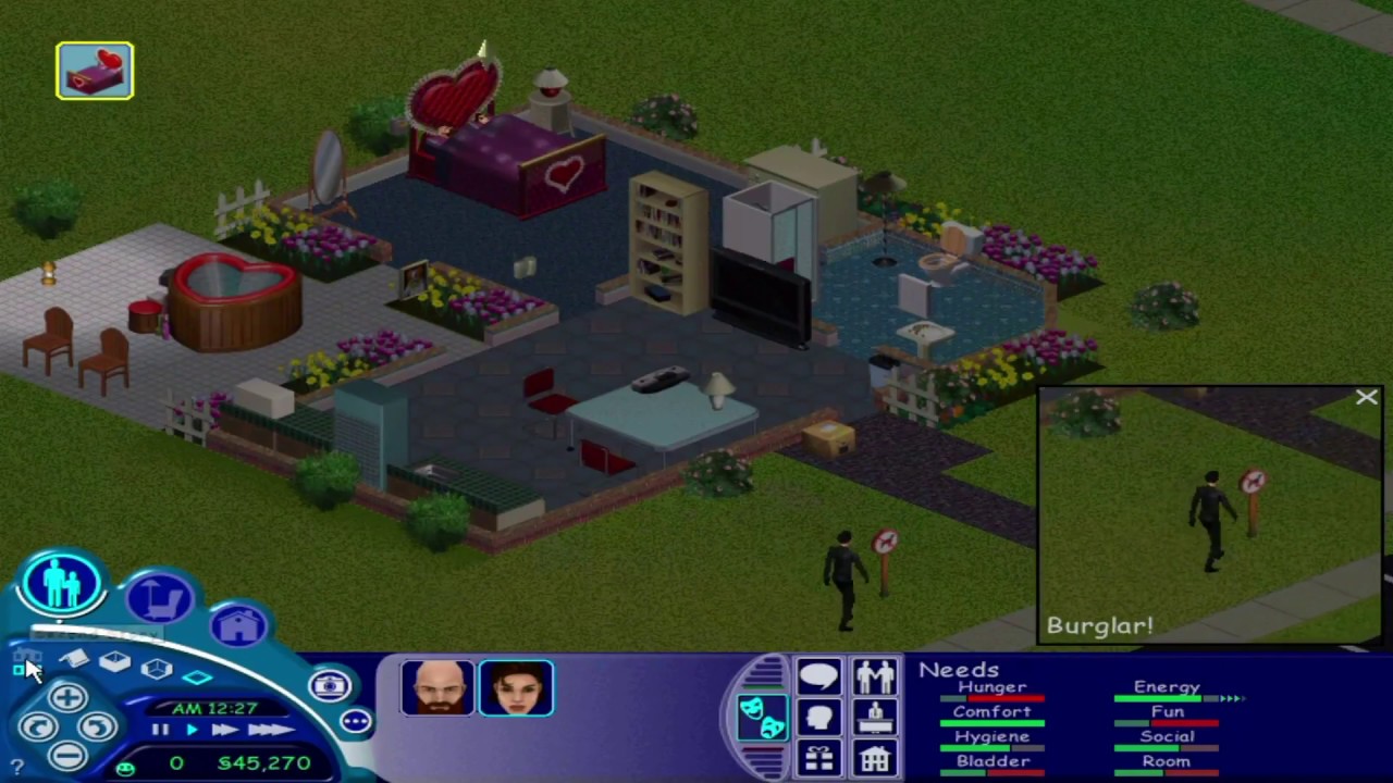 Sims 1: The Very Best of Some Sneaky Sim (Burglar)