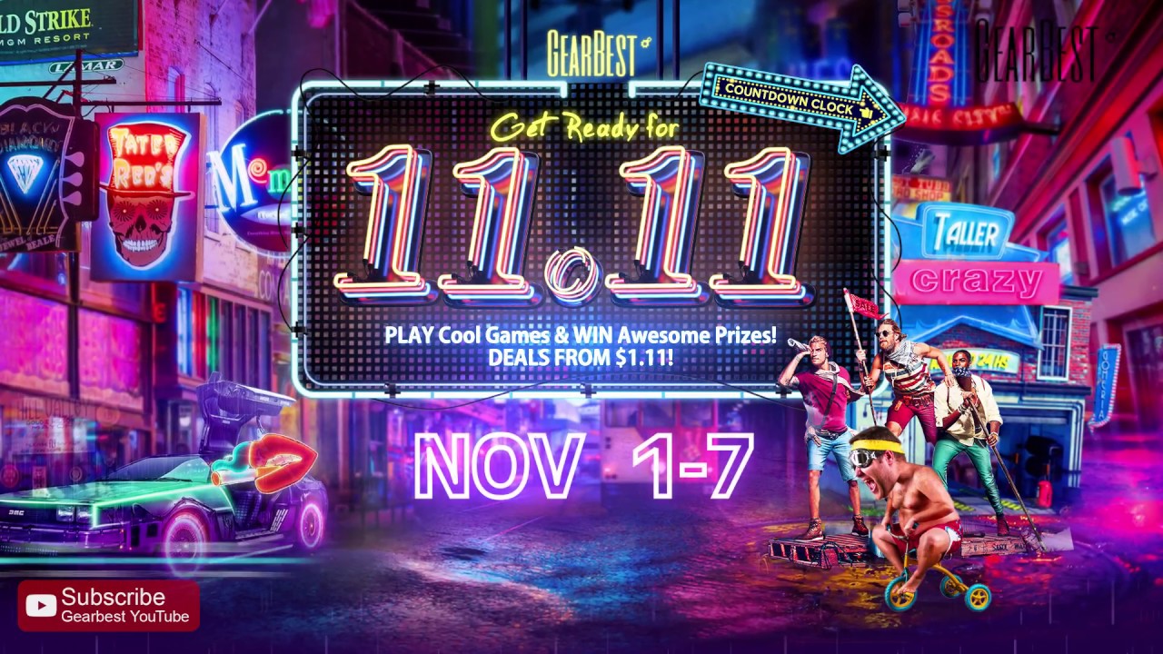 Get Ready For 11.11 Sales Storm - Gearbest.com