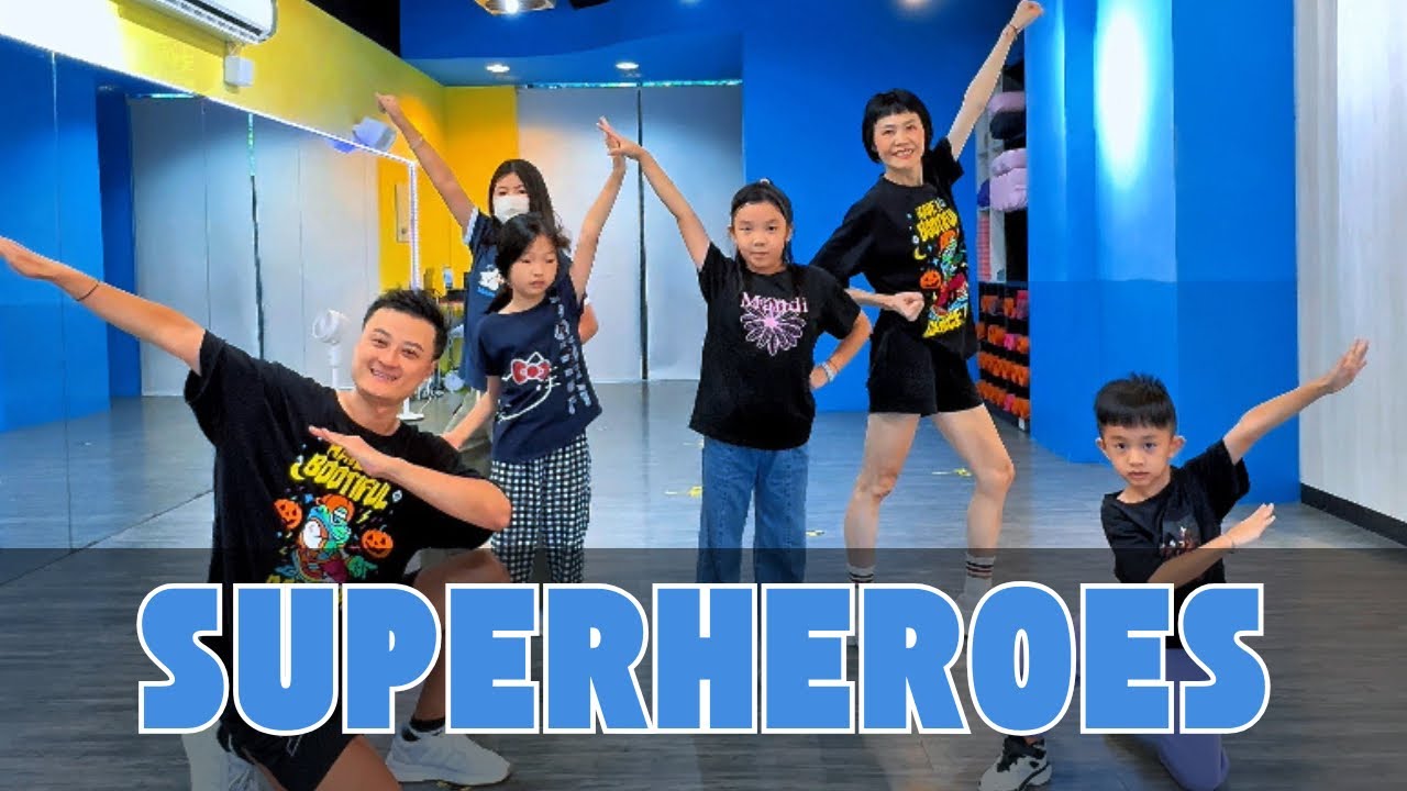Superheroes | ZUMBA&reg; KIDS | 兒童舞蹈 ｜綠動能
