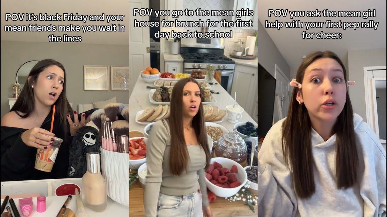 POV: You Go To The Mean Girls House For Brunch |  Tiktok  Juliette Weg - Kristina - Sidney & Others