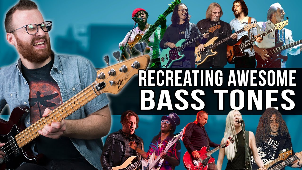 Recreating 10 More Awesome Bass Tones!