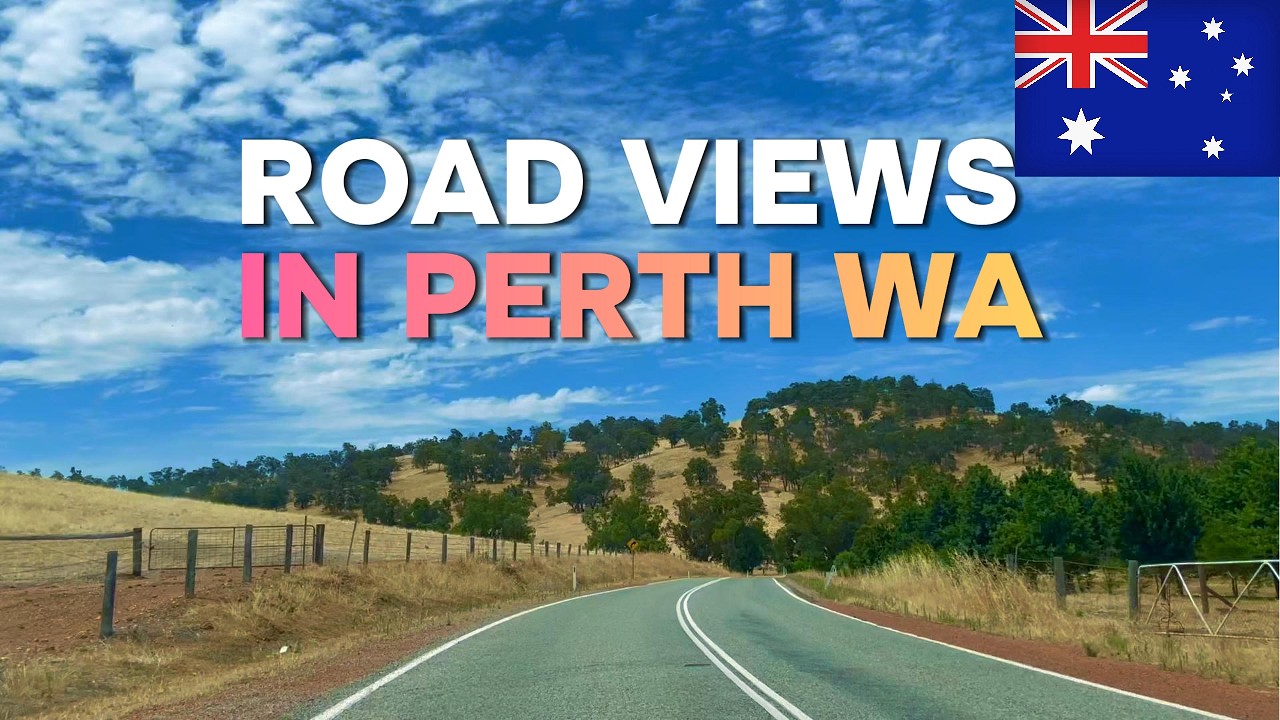 Road views in Perth Western Australia