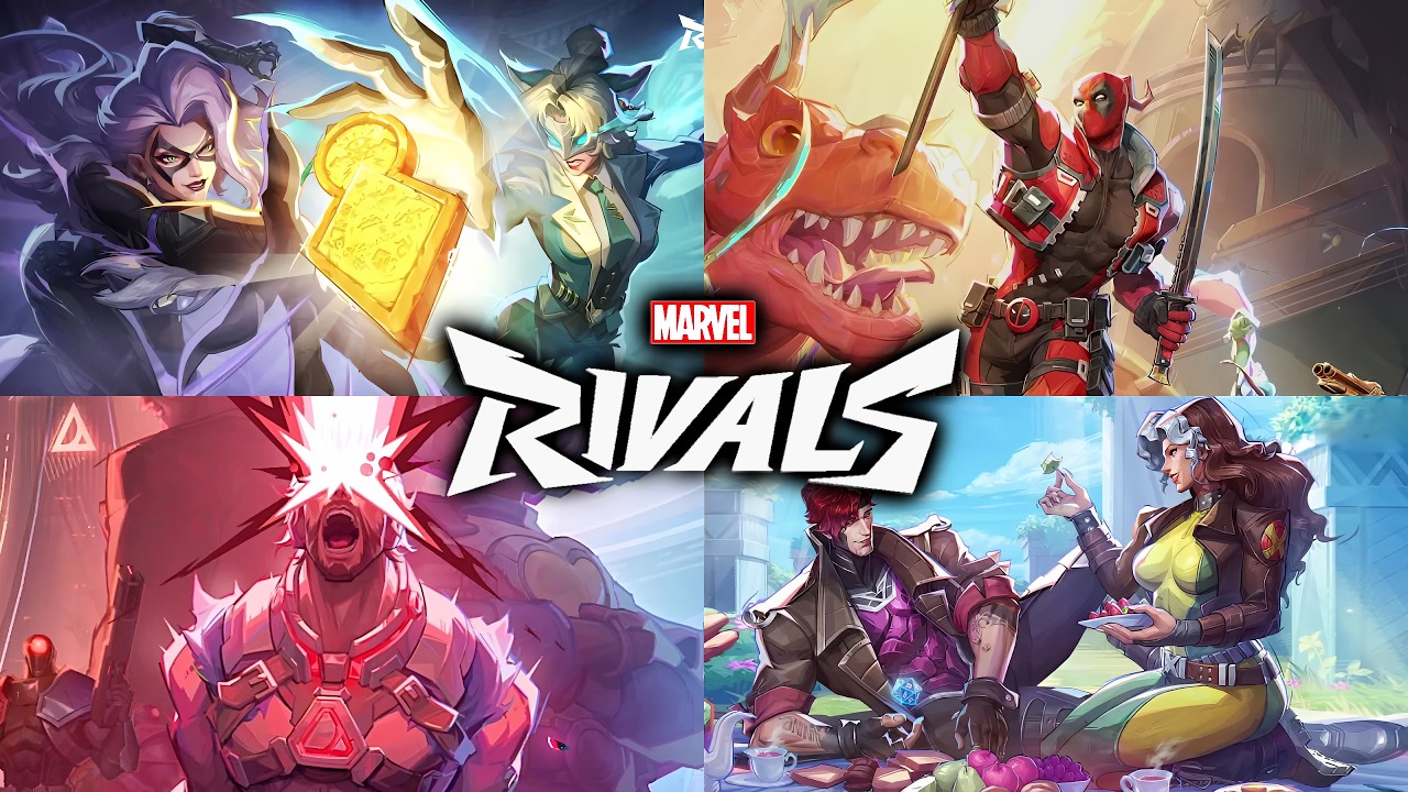 Marvel Rivals Season 8 - All Home Screens & Menu Cutscenes (4K 60FPS)