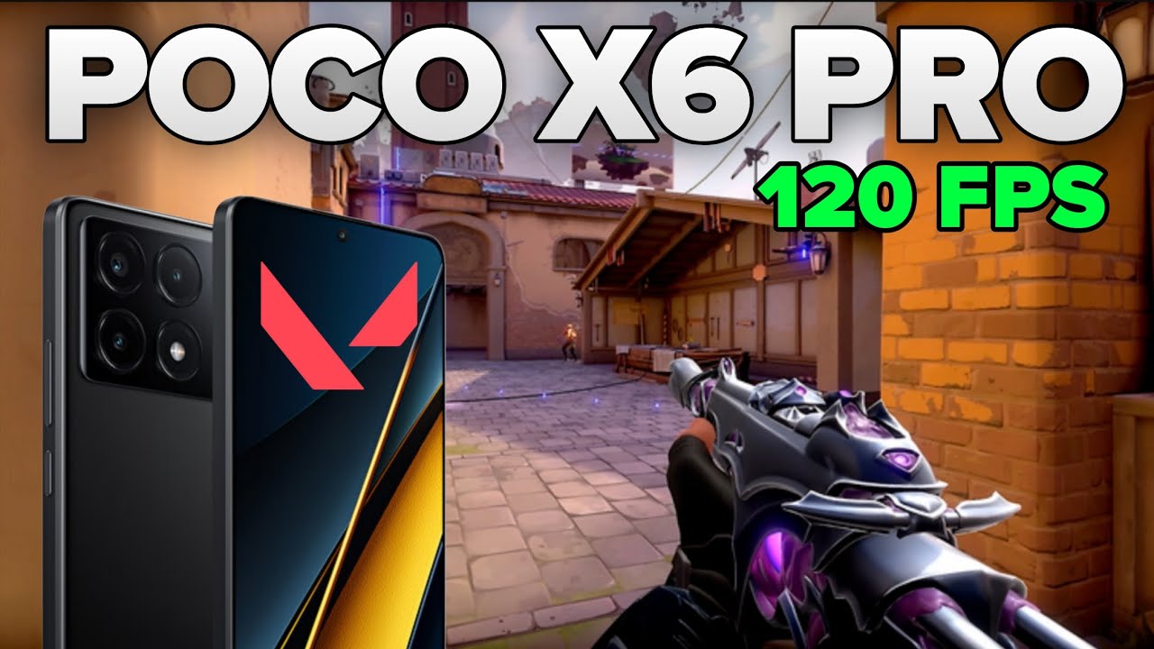 POCO X6 PRO 120 FPS TEST - VALORANT MOBİLE
