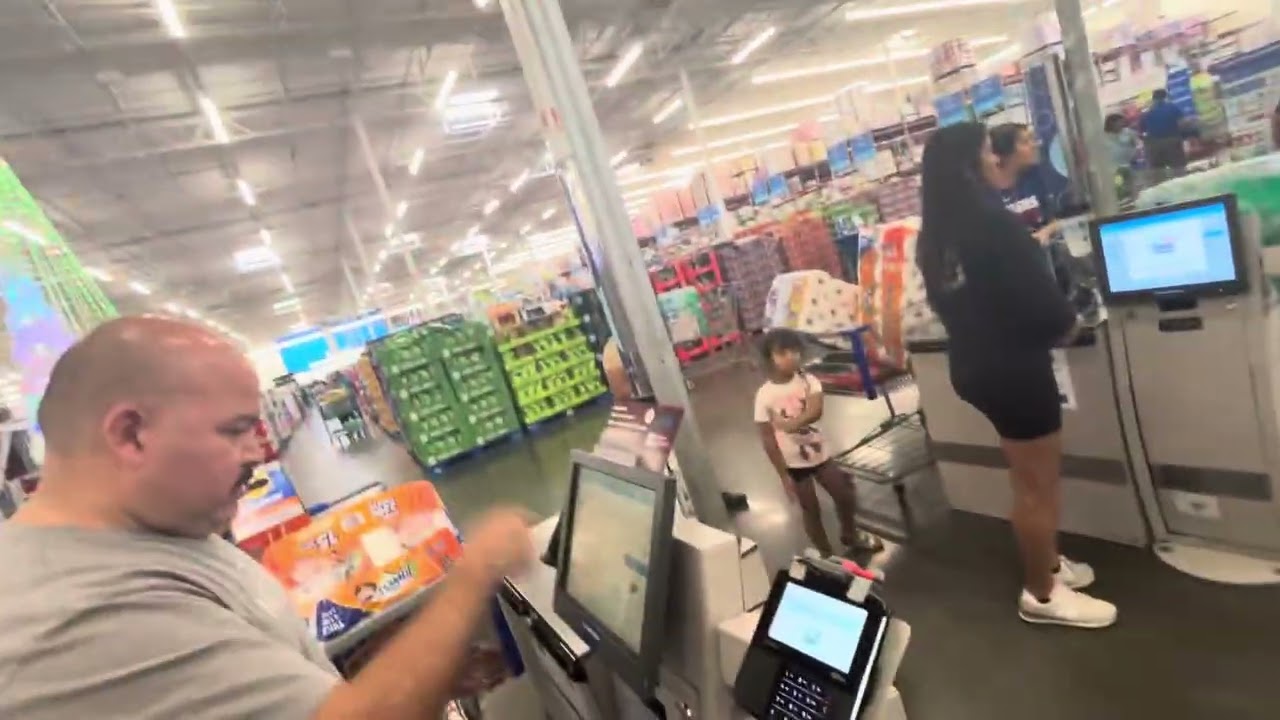 Sam’s Club Salf Checkout 