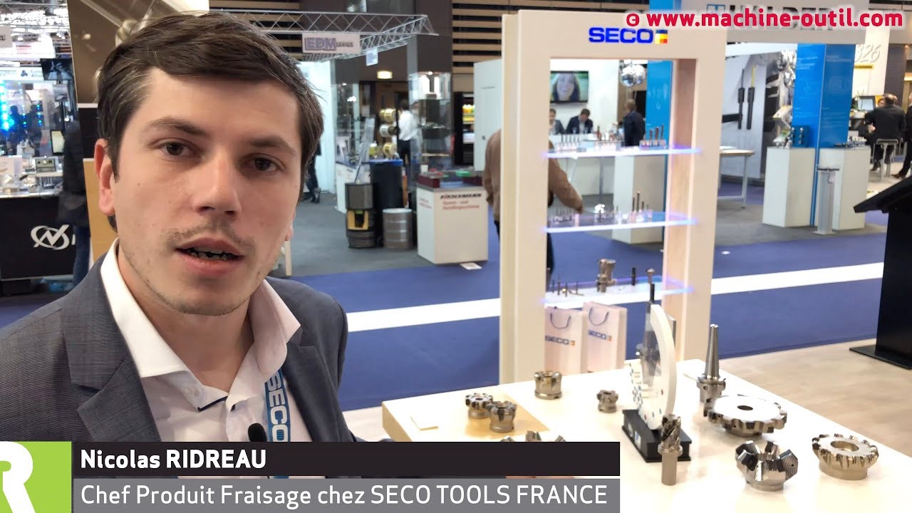 Fraise de surfaçage avec plaquettes 8 arêtes Seco tools