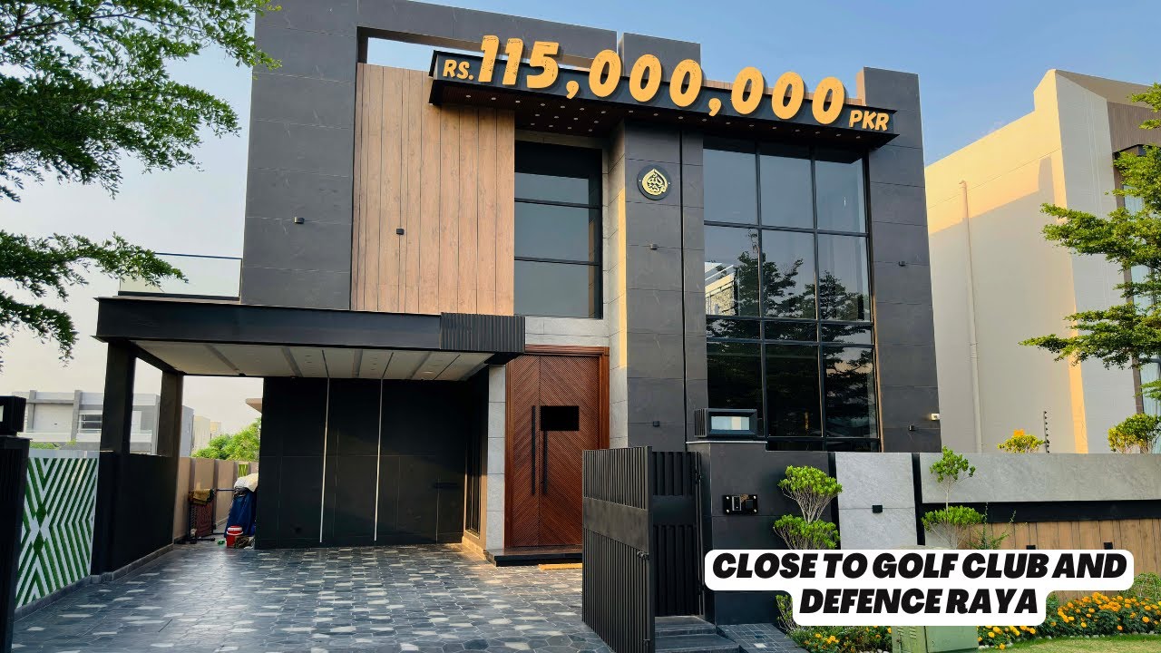 1 Kanal House Close to Defence Raya Golf Club by | Phase 7 DHA, Lahore @Believersrealestate7