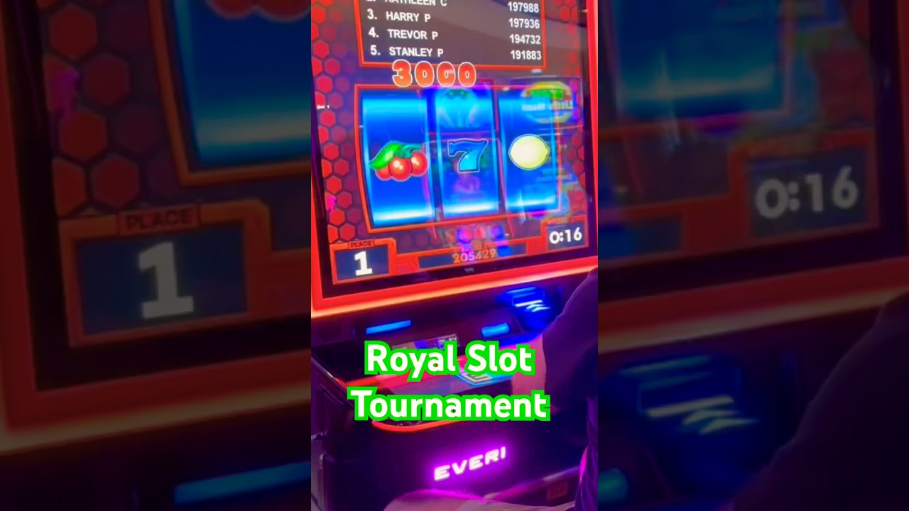 Winning the Slot Tournament on Royal Caribbean Cruise!