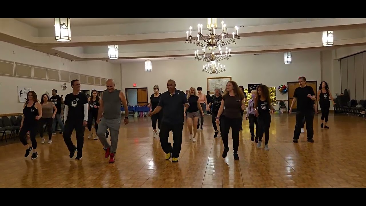 Alane, 1998 Israeli folk line dance at Orly Star's Big Birthday workshop with Eyal Eliyahu, Nov 2024