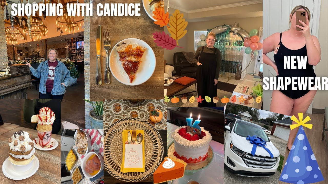 THANKSGIVING 🦃 DESTIN ☀️ SHOPPING WITH CANDICE | vlog # 251
