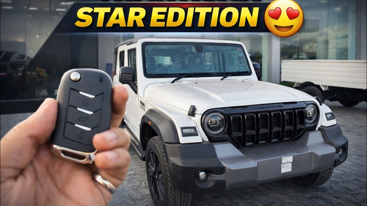THAR ROXX STAR EDITION 2026 Mahindra Thar Roxx Diesel Automatic Star Edition Updated Model New Price
