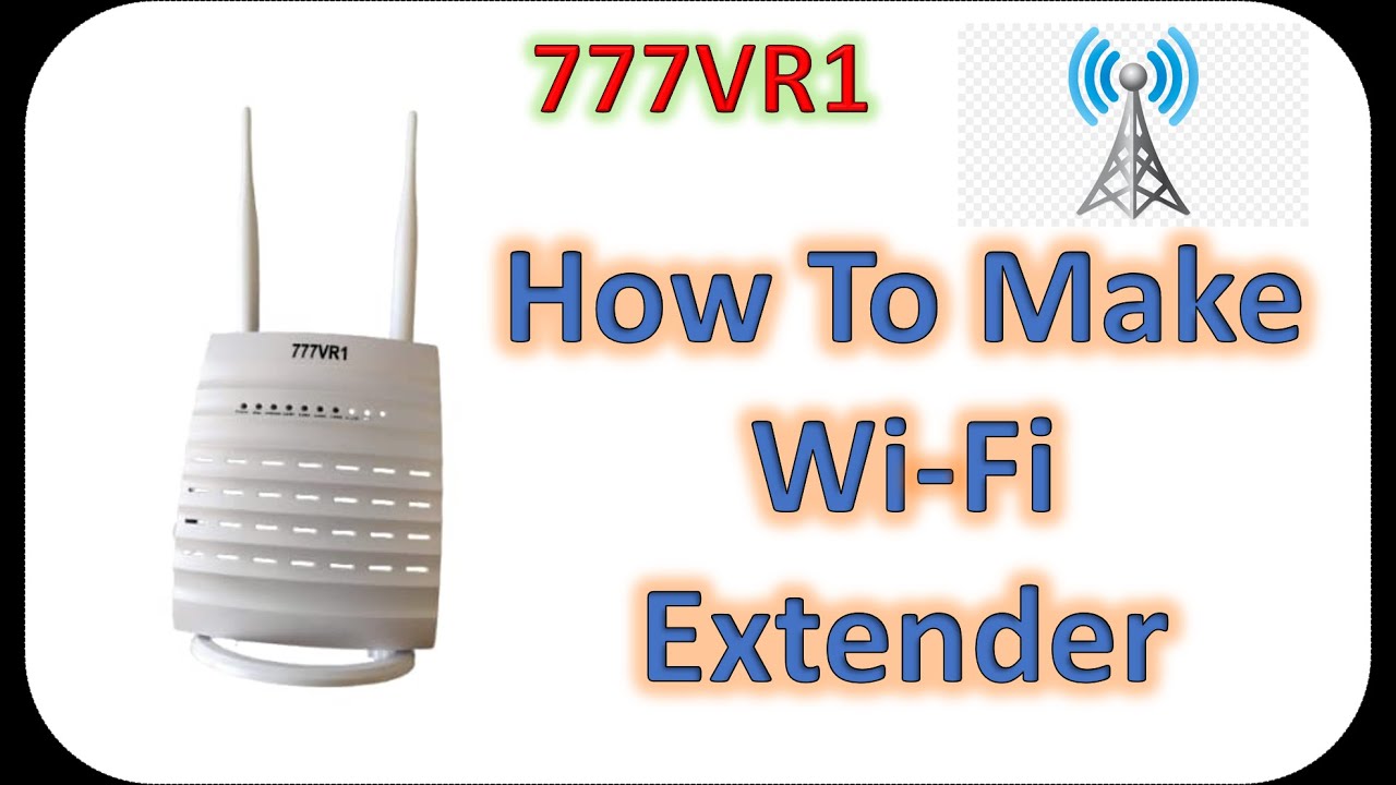 How to Make a Wi-Fi Extender: How to Make a Wi-Fi Extender (Wi-Fi Repeater)