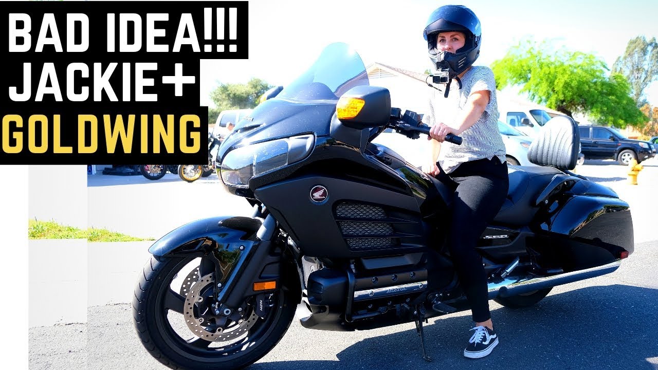 Джеки пытается: Honda Goldwing F6B — плохая идея? Слишком рано для езды на двухместном мотоцикле....