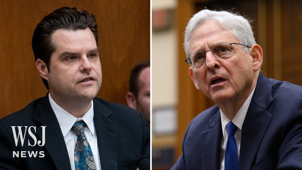 Watch: Merrick Garland Hearing Devolves Into Partisan Brawl | WSJ News