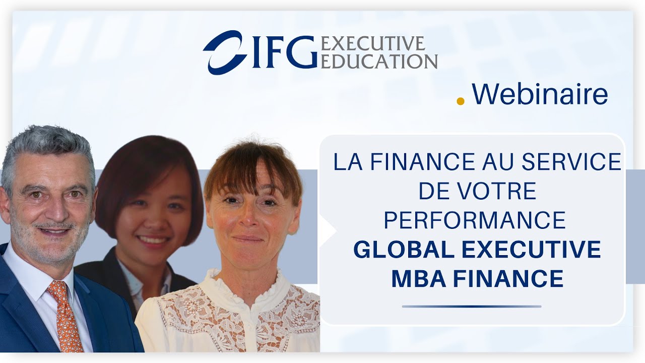 Présentation de l'Executive MBA Finance IHFI