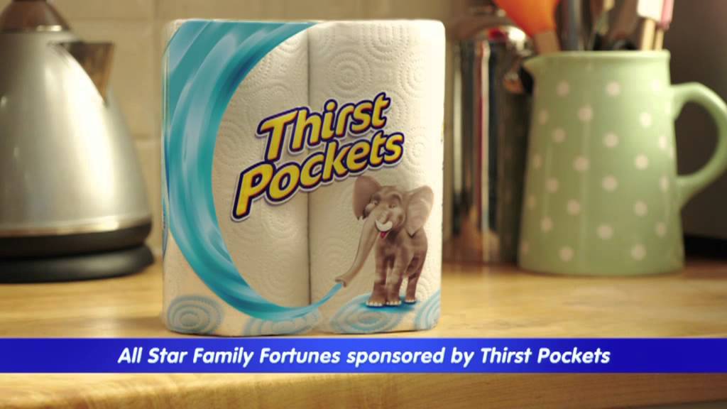 Thirst Pockets 'All Star Family Fortunes