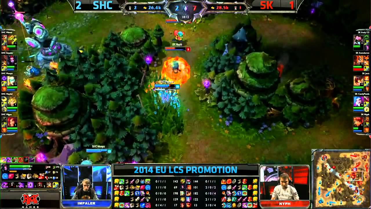 SUPA HOT CREW XD vs SK Gaming   Game 4   Bo5   2014 EU LCS Spring Promotion Season 4   SK vs SHC G4