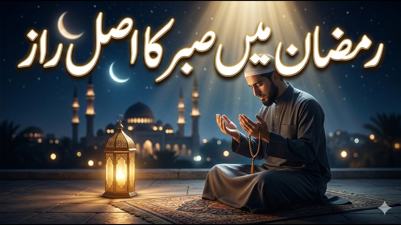 Ramzan Mein Sabar Ki Taqat Jo Zindagi |The Power of Patience in Ramadan That Can Change Your Life