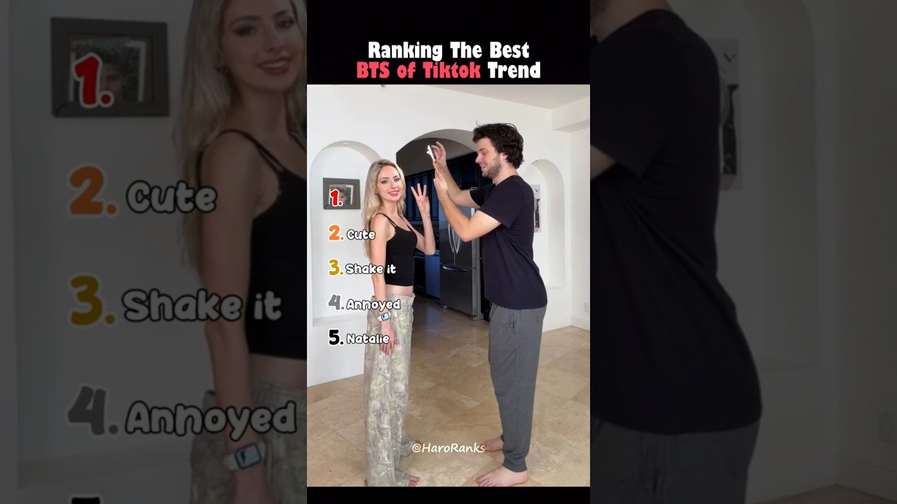 Ranking Best BTS of Tiktok Trend