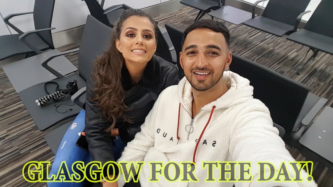 Glasgow for the day! we nearly missed the flight!!!