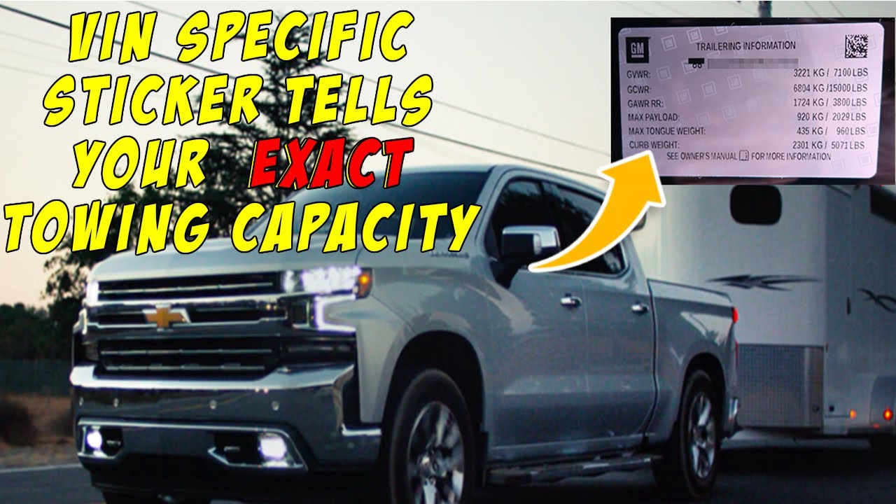 How much does a Chevy Silverado Tow?