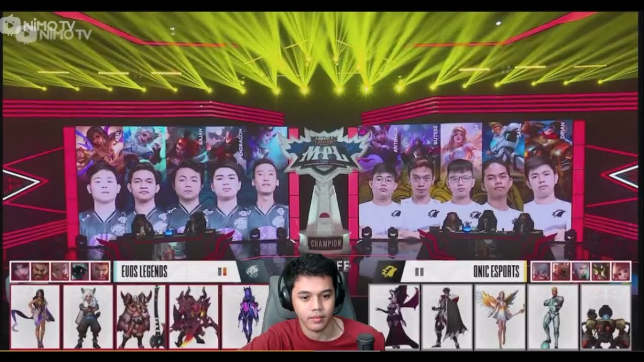 PERTARUNGAN SENGIT SANZ DAN WANN !!!! MATCH 2 EVOS VS ONIC !!!!