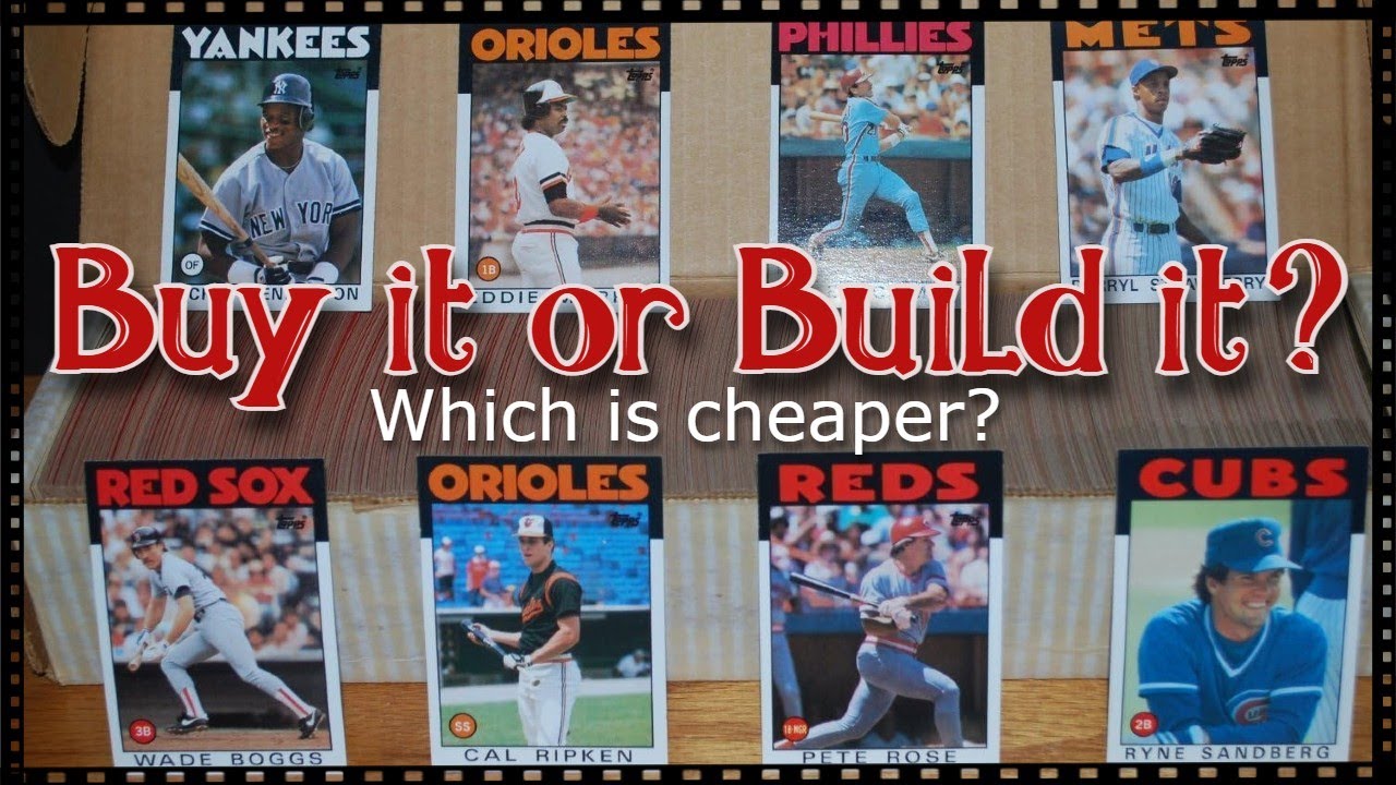 Set Collecting: Buy it or Build it?