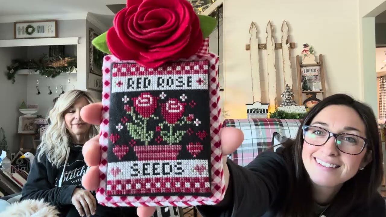 Flosstube #432:Priscilla & Chelsea-The Real Housewives of Cross Stitch 