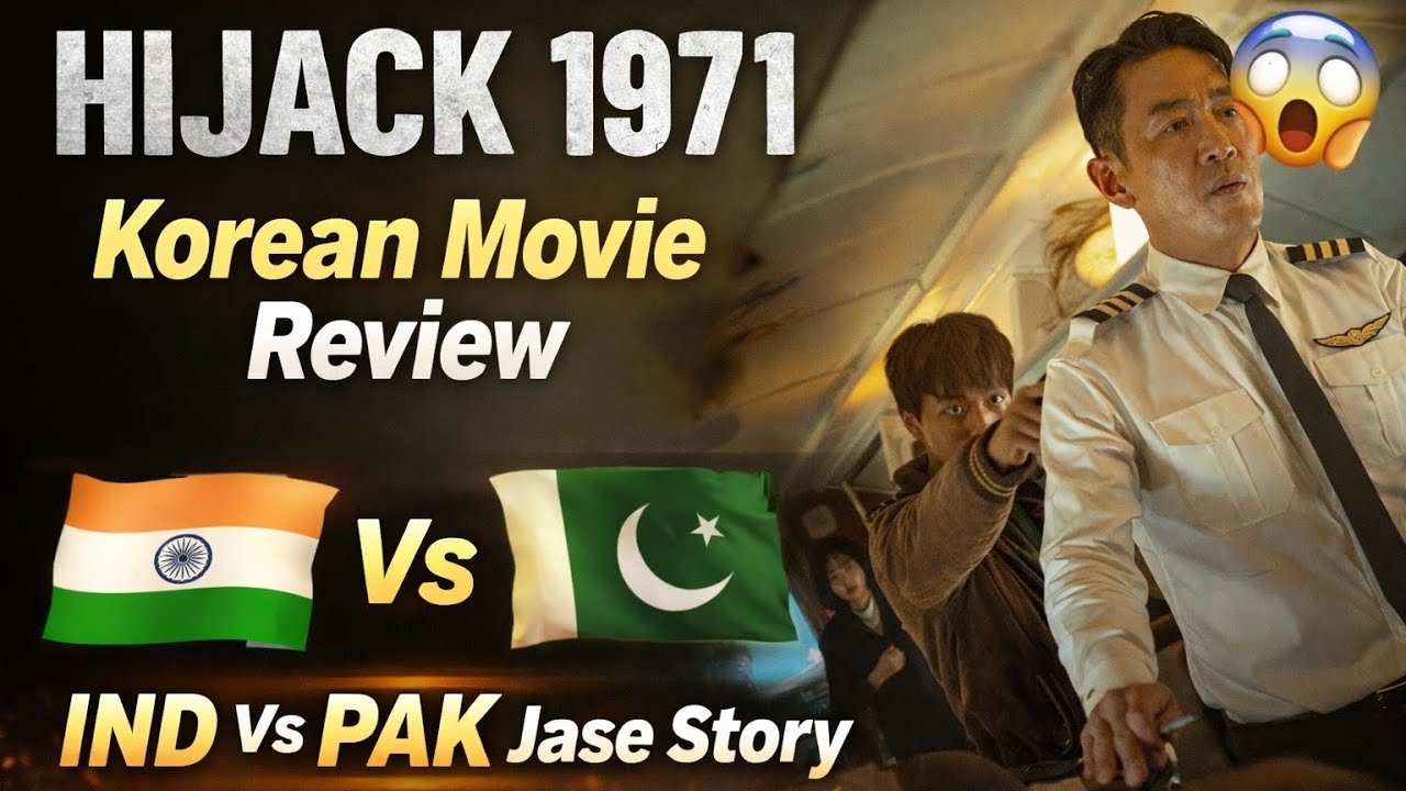 Hijack (2024) Korean Movie Review | Real Incident Par Based INTENSE Thriller 😱🔥