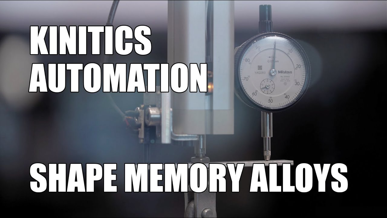 Kinitics Automation direct-drive linear actuators (based on shape-memory alloys) at IMTS