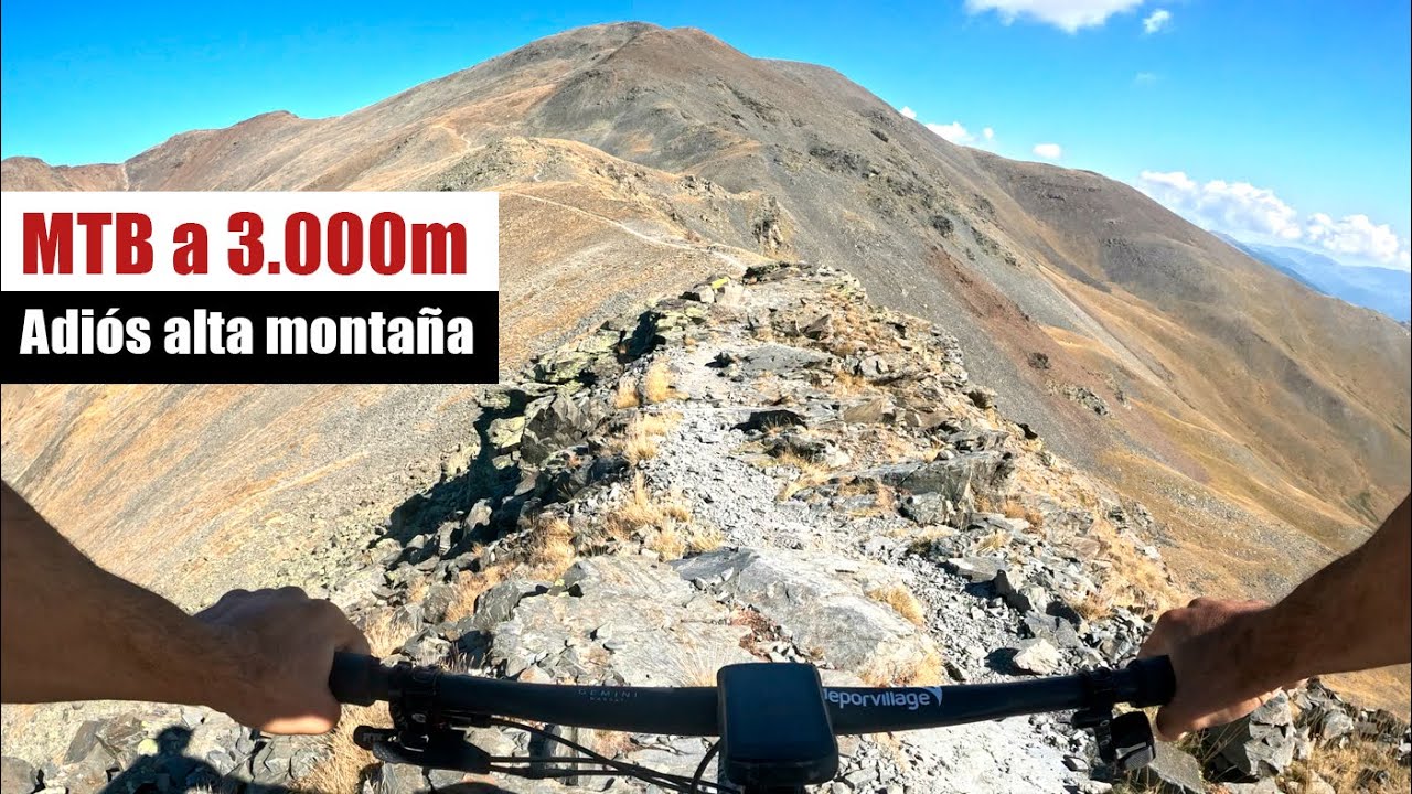 MTB a casi 3.000 metros, adiós a la temporada de alta montaña