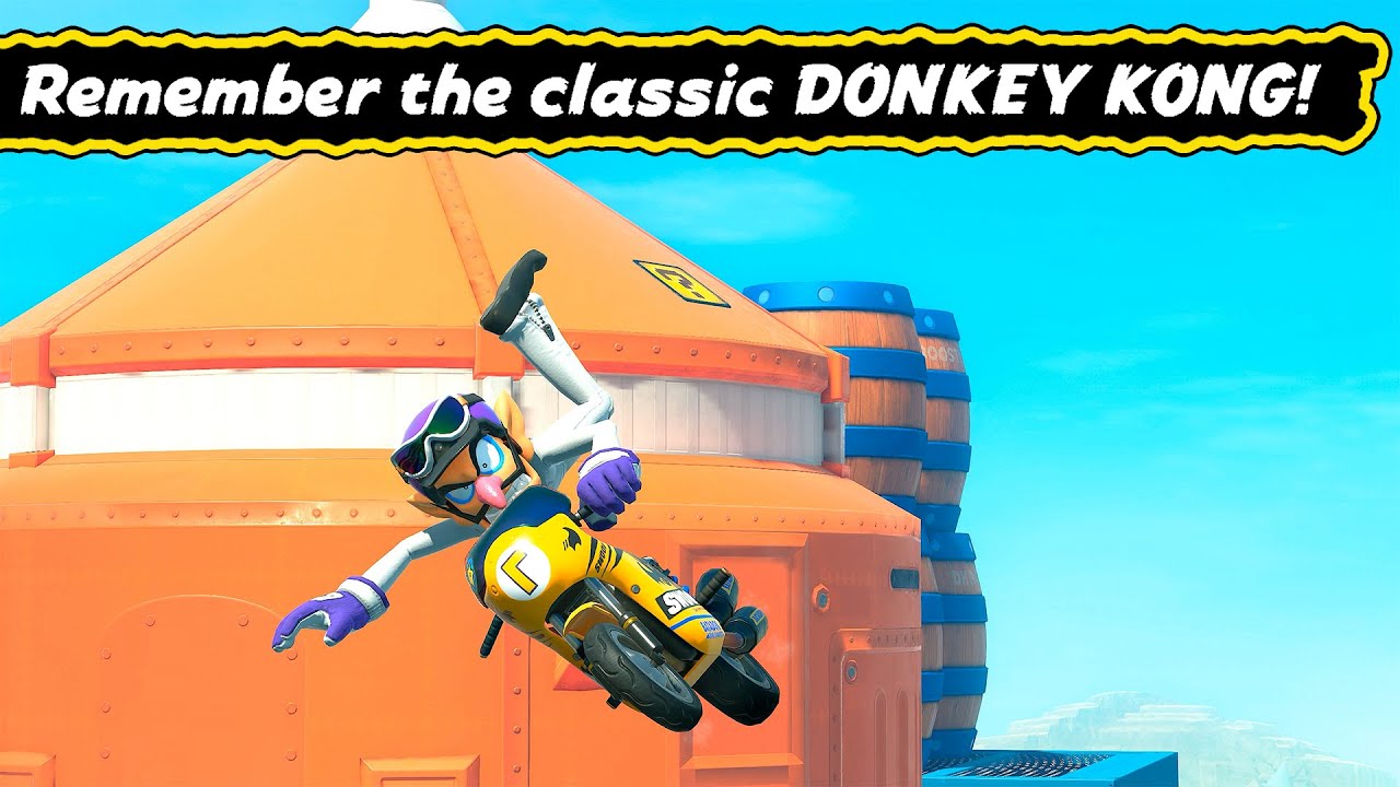 Mario Kart World - P-Switch Mission - Remember the Classic Donkey Kong!  #nintendoswitch2