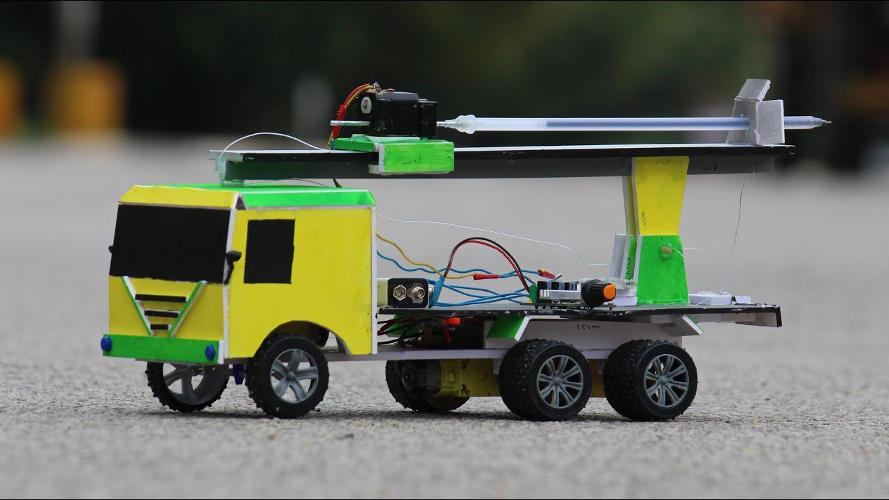 Boring Machine - How To Make a Earth Drill Machine at home
