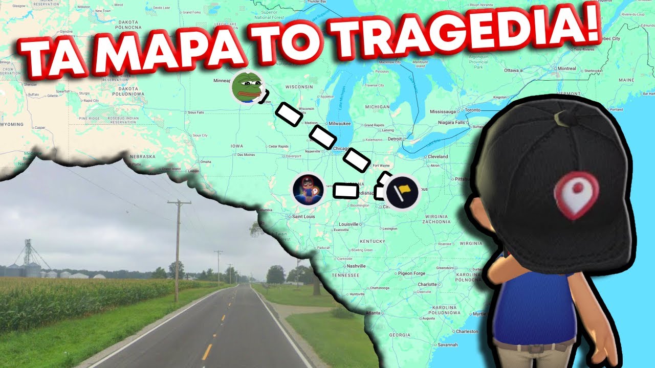 Na TEJ MAPIE jest ZA DUŻO USA...