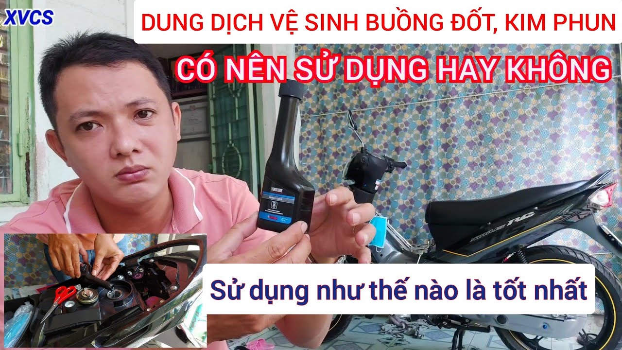 Carbon Cleaner Yamaha - Dung Dịch VỆ SINH BUỒNG ĐỐT KIM PHUN CÓ NÊN SỬ DỤNG HAY KHÔNG | XVCS