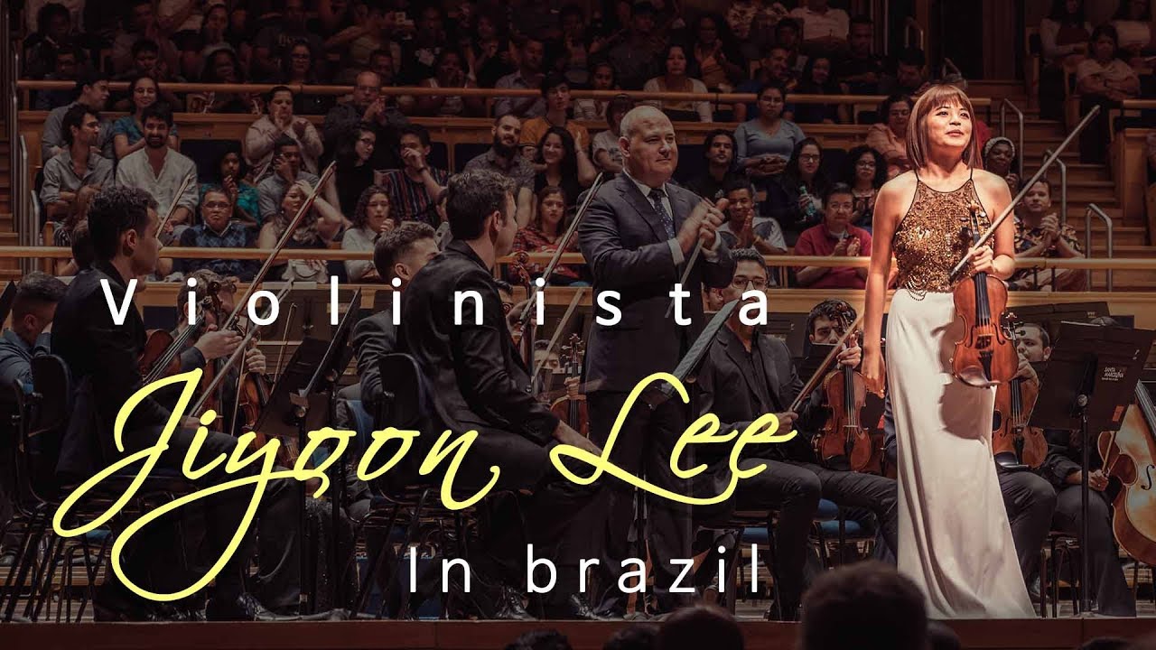 A violinista de classe mundial Ji Yoon Lee visitou o Brasil
