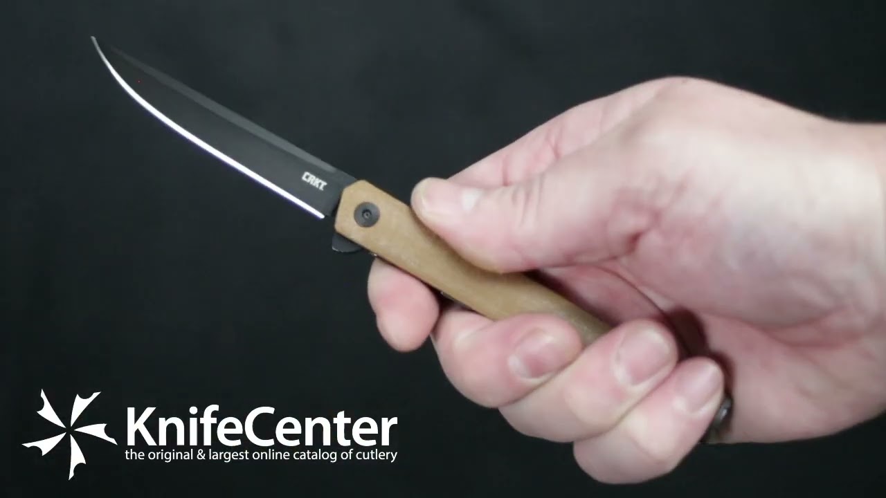 CRKT 7097DK Richard Rogers CEO Gentleman's Flipper Knife